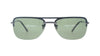 KNIGHT HORSE KN S10071 KN-S-10071 Gun Metal Large Aviator Full Rim UVSunglasses