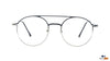 Martin Snow MS A10170 Silver Aviator Medium Full Rim Eyeglasses