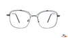 Martin Snow MS A10183 Black Square Medium Full Rim Eyeglasses