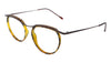 Martin Snow MS A10524 Pattern Round Medium Full Rim Eyeglasses