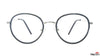 TAG Hills TG A10783 2621 Silver Round Medium Full Rim Eyeglasses