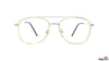 TAG Hills TG A10790 98027 Silver Aviator Medium Full Rim Eyeglasses