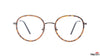 TAG Hills TG A10818 2621 Brown Round Medium Full Rim Eyeglasses