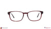 Stark Wood SW A10075 Red Rectangle Full Rim Eyeglasses