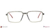 Stark Wood SW A10154 Grey Rectangle Full Rim Eyeglasses