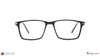 Stark Wood SW A10191 Black Rectangle Full Rim Eyeglasses