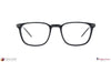 Stark Wood SW A10198 Black Rectangle Full Rim Eyeglasses