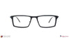 Stark Wood SW A10200 Black Rectangle Full Rim Eyeglasses