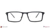 Stark Wood SW A10219 Black Rectangle Full Rim Eyeglasses