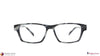 Stark Wood SW A10296 Pattern Rectangle Full Rim Eyeglasses