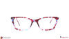 Stark Wood SW A10306 Pattern Rectangle Full Rim Eyeglasses