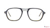Stark Wood SW A10407 Pattern Rectangle Medium Full Rim Eyeglasses