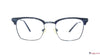 Stark Wood SW A10493 Blue Club Master Medium Full Rim Eyeglasses