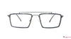 Stark Wood SW A10499 Grey Aviator Medium Full Rim Eyeglasses
