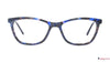 Stark Wood SW A10518 Pattern Cat Eye Medium Full Rim Eyeglasses