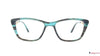 Stark Wood SW A10537 Blue Cat Eye Medium Full Rim Eyeglasses