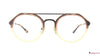 Stark Wood SW A10562 Brown Aviator Medium Full Rim Eyeglasses