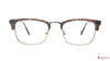 Stark Wood SW A10574 Brown Club Master Medium Full Rim Eyeglasses