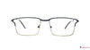 Stark Wood SW A10614 Gold Rectangle Medium Full Rim Eyeglasses