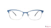 Stark Wood SW A10629 Blue Rectangle Medium Full Rim Eyeglasses