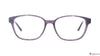 Stark Wood SW A10655 Purple Rectangle Medium Full Rim Eyeglasses