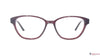 Stark Wood SW A10669 Maroon Cat Eye Medium Full Rim Eyeglasses