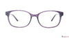 Stark Wood SW A10676 Purple Rectangle Medium Full Rim Eyeglasses