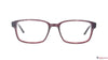 Stark Wood SW A10686 Maroon Rectangle Medium Full Rim Eyeglasses