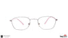 TAG Hills TG A10085 Pink Square Full Rim Eyeglasses