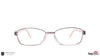 TAG Hills TG A10100 Pink Rectangle Full Rim Eyeglasses