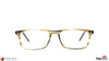 TAG Hills TG A10125 Pattern Rectangle Full Rim Eyeglasses