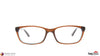 TAG Hills TG A10150 Brown Rectangle Full Rim Eyeglasses