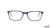 TAG Hills TG A10238 Blue Rectangle Medium Full Rim Eyeglasses
