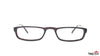 TAG Hills TG A10244 Brown Rectangle Medium Full Rim Eyeglasses