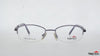 TAG Hills TG A10252 Purple Oval Medium Half Rim Eyeglasses
