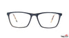 TAG Hills TG A10282 Black Wayfarer Medium Full Rim Eyeglasses
