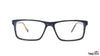 TAG Hills TG A10284 Black Rectangle Medium Full Rim Eyeglasses