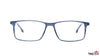 TAG Hills TG A10287 Blue Rectangle Medium Full Rim Eyeglasses