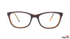TAG Hills TG A10305 Orange Rectangle Medium Full Rim Eyeglasses
