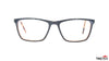 TAG Hills TG A10358 Black Wayfarer Medium Full Rim Eyeglasses