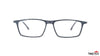 TAG Hills TG A10405 Black Rectangle Medium Full Rim Eyeglasses