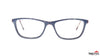 TAG Hills TG A10424 Blue Rectangle Medium Full Rim Eyeglasses