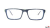 TAG Hills TG A10463 Black Rectangle Medium Full Rim Eyeglasses