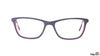 TAG Hills TG A10464 Purple Cat Eye Medium Full Rim Eyeglasses