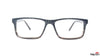 TAG Hills TG A10481 Pattern Rectangle Medium Full Rim Eyeglasses