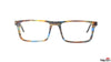 TAG Hills TG A10486 Pattern Square Medium Full Rim Eyeglasses