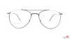 TAG Hills TG A10533 Brown Aviator Medium Half Rim Eyeglasses
