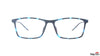 TAG Hills TG A10641 23302 Pattern Rectangle Medium Full Rim Eyeglasses