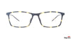 TAG Hills TG A10646 23302 Pattern Rectangle Medium Full Rim Eyeglasses