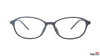 TAG Hills TG A10691 23313 Matte-Black Oval Medium Full Rim Eyeglasses
